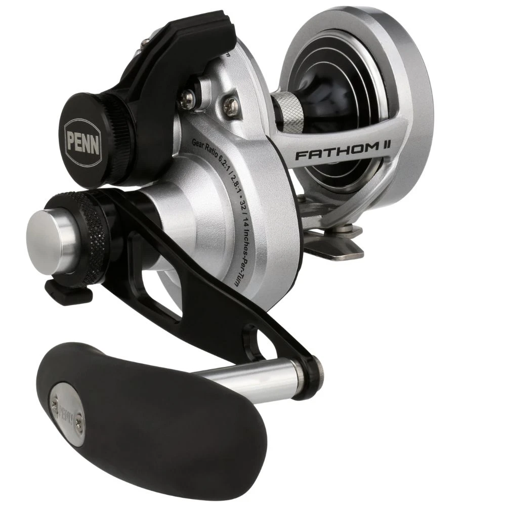 PENN Conventional 2-Speed Right-Handed Reel FATHOM II LEVER DRAG 15LD2 2 PENN Conventional 2-Speed Right-Handed Reel FATHOM II LEVER DRAG 15LD2 - Afbeelding 2