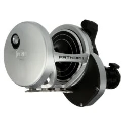 PENN Conventional 2-Speed Left-Handed Reel FATHOM II LEVER DRAG 25NLD2 LH -Penn PENN FATHOM II 2 SPEED 30LD2LH5
