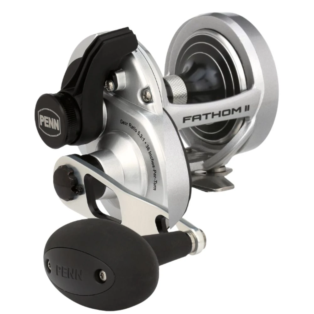 PENN Conventional One-Speed Right-Handed Reel FATHOM II LEVER DRAG 15LD 2 PENN Conventional One-Speed Right-Handed Reel FATHOM II LEVER DRAG 15LD - Afbeelding 2