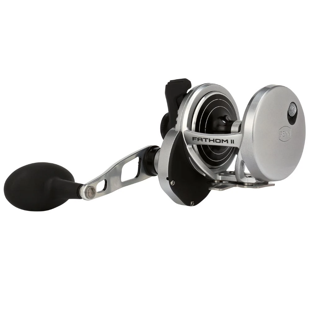 PENN Conventional One-Speed Right-Handed Reel FATHOM II LEVER DRAG 30LD 3 PENN Conventional One-Speed Right-Handed Reel FATHOM II LEVER DRAG 30LD - Afbeelding 3