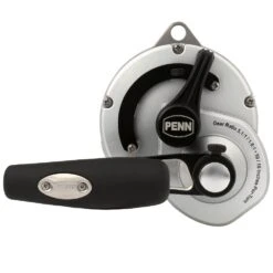 PENN Conventional 2-Speed Right-Handed Reel FATHOM II LEVER DRAG 60NLD2 -Penn PENN FATHOM II LEVER DRAG FTHII60NLD25