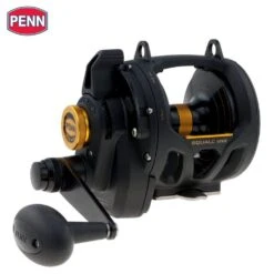 PENN Saltwater Game Fishing Conventional Lever Drag 2 Speed Reel SQUALL 16VSW